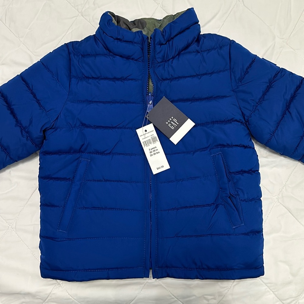 Reversible Toddler Boy Coat